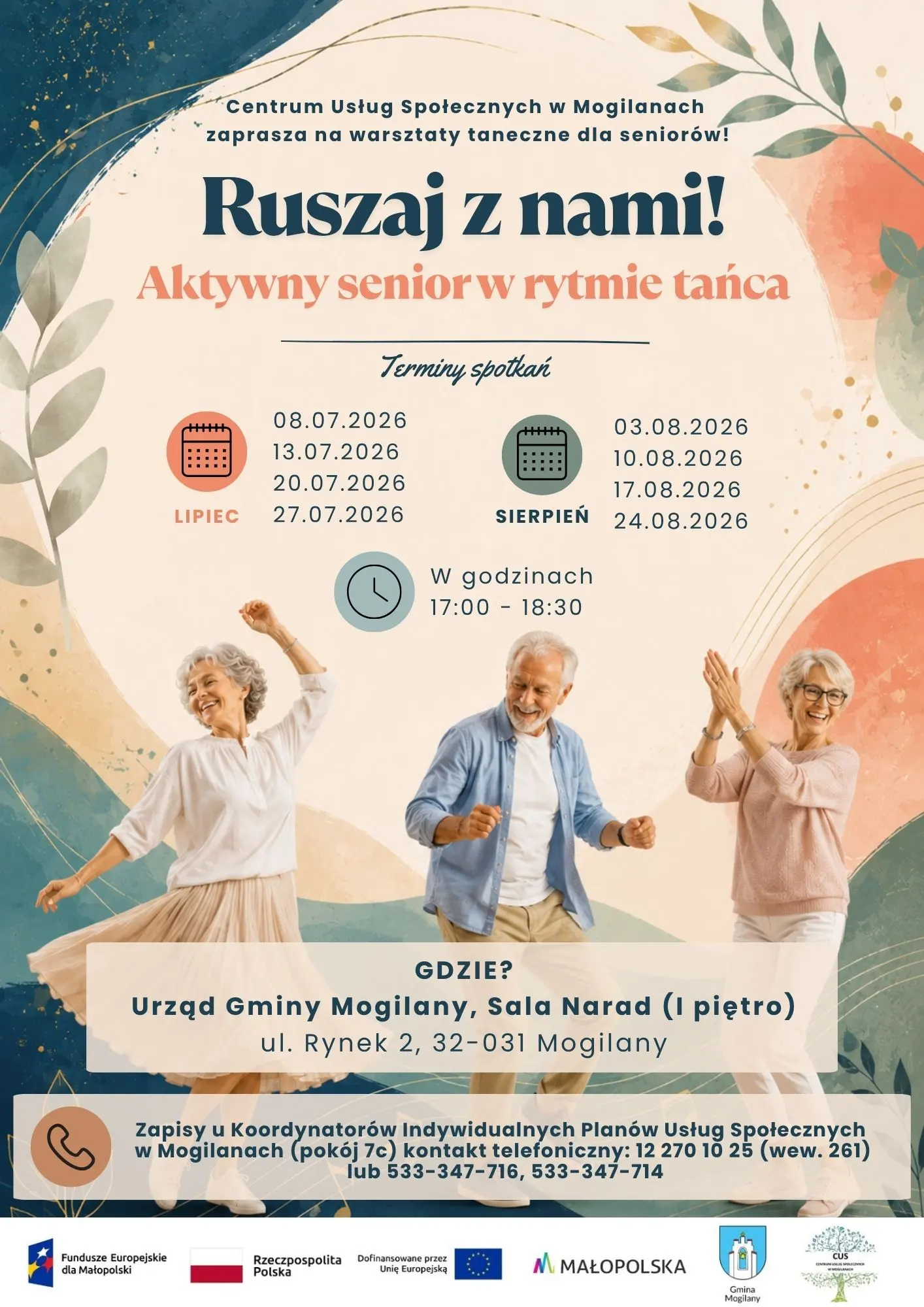 warsztaty taneczne dla seniorów